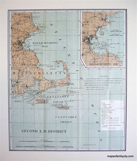 Lighthouses In New England Map - Map of world