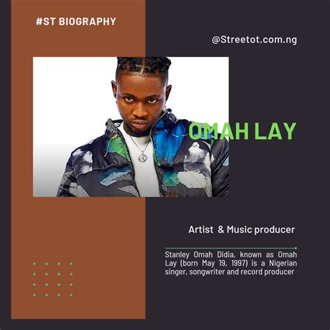 streetotmedia — Omah Lay Biography: Age, Career, Girlfriend,...