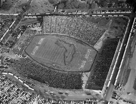 Aerial View of the Gator Bowl Stadium During Show at the 1… | Flickr