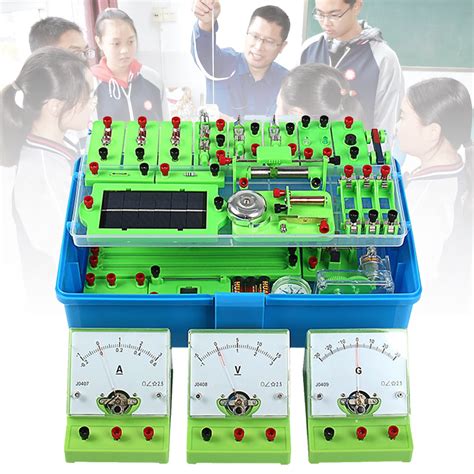 Buy SZDYQ Physics Electric Circuit Learning Starter Kit, Science Lab Basic Electricity Magnetism ...