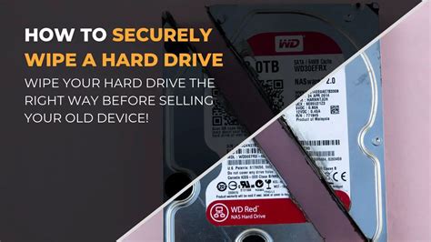 How to securely Wipe a Hard Drive - Step by Step