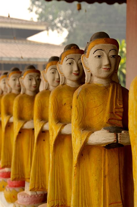 Monk's at the temple in Northern Thailand