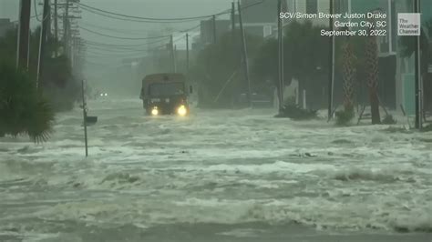 Ian Brings Storm Surge to Garden City, S.C. - Videos from The Weather ...