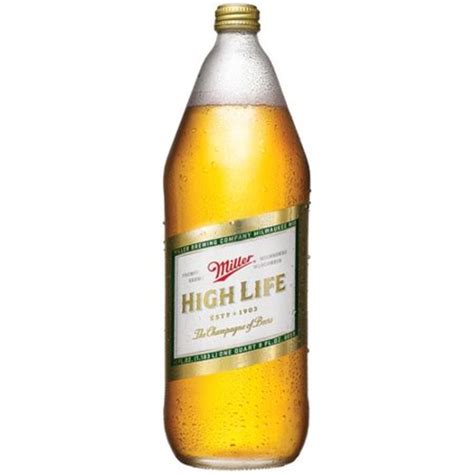 Miller High Life Lager Beer, 12 Pack, 12 Fl Oz Bottles, ABV ...