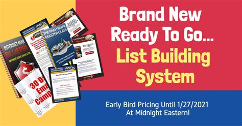 ready to go list building system – LizTomey.com