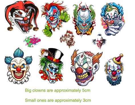 Clown tattoo designs for men photos