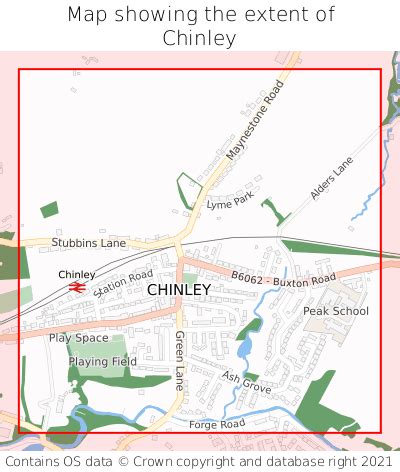 Where is Chinley? Chinley on a map