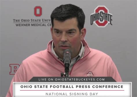 What Ryan Day said at Ohio State's NSD press conference