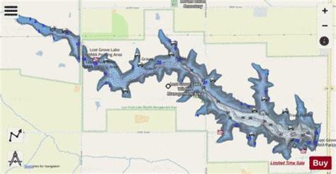 Lost Creek Lake / Lost Grove Lake Fishing Map | Nautical Charts App