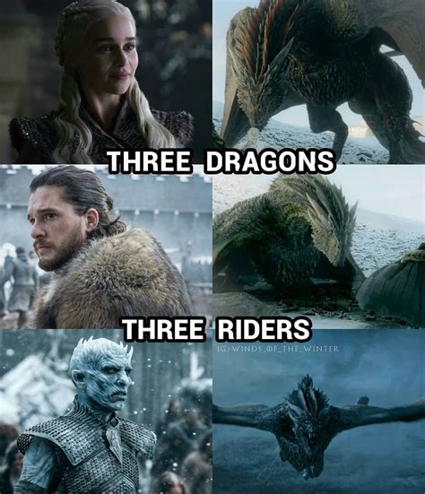 GAME OF THRONES 3 DRAGONS #gameofthrones #hbo #got #starks # ...