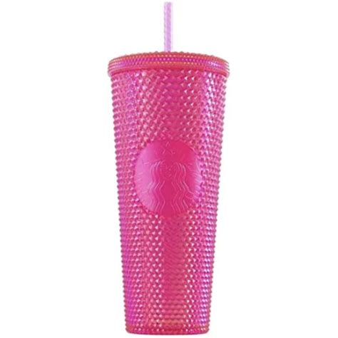 Starbucks 2019 Holiday Studded Tumbler Neon Pink 762111386014 | eBay