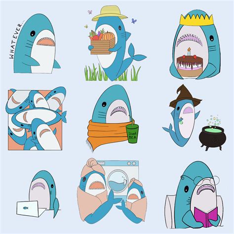 A few of my favorite shark designs! : r/BLAHAJ