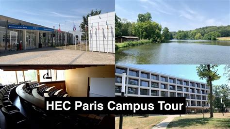 HEC Paris Campus Tour | Classrooms, Lake, Chateau, Sports, Residences - YouTube