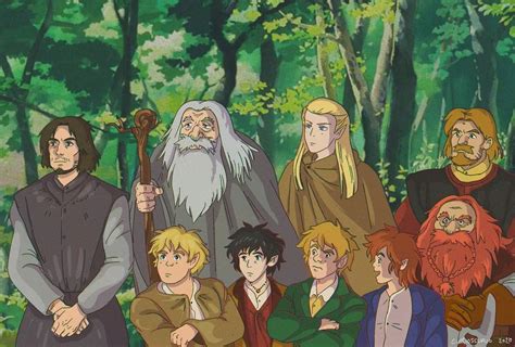 Studio Ghibli style : r/lotr