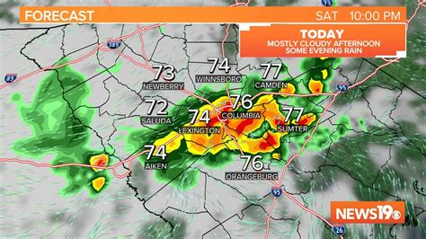 SC wet weather continues with sunshine returning next week | wltx.com