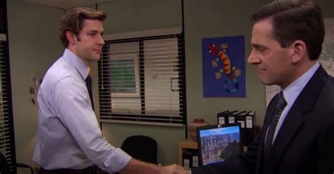 It Took 17-Takes For John Krasinski And Steve Carell To Stop Crying During Their Final Office Scene