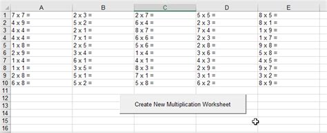 To Create Multiplication Table In Ms Excel Youtube - vrogue.co