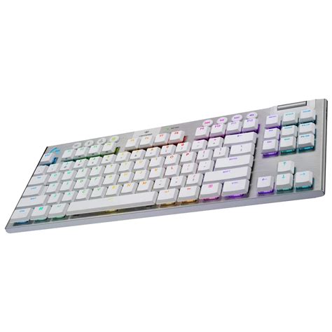 Teclado Mecánico Gamer Logitech G915 TKL White/ Inalámbrico Lightspeed ...