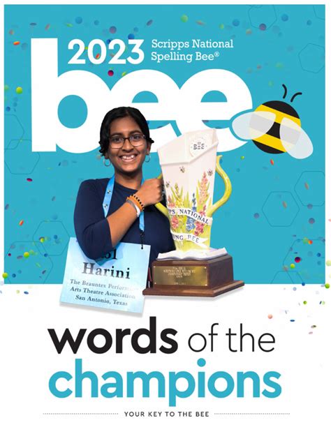 2023 Scripps National Spelling Bee Words of The Champions 9798842884711 Compress | PDF | Spelling