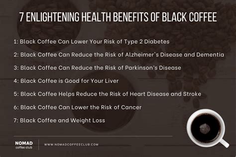 Is Black Coffee Good for You? 7 Enlightening Health Benefits – Nomad Coffee Club