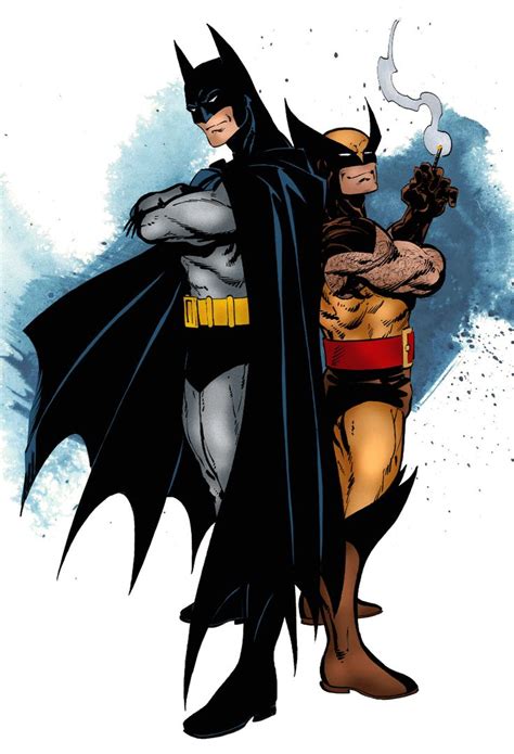 Batman & Wolverine (John Byrne) | Dc comics artwork, Marvel comics art, Wolverine comic