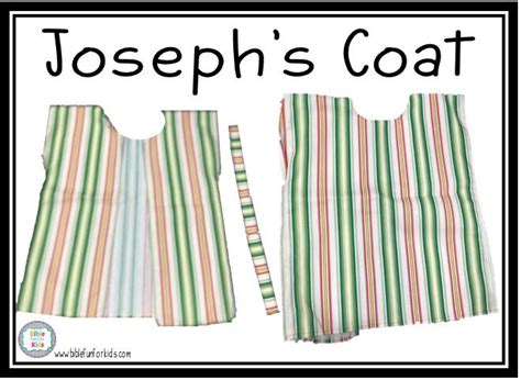 Bible Fun For Kids: Joseph's Coat Ideas & A New Song