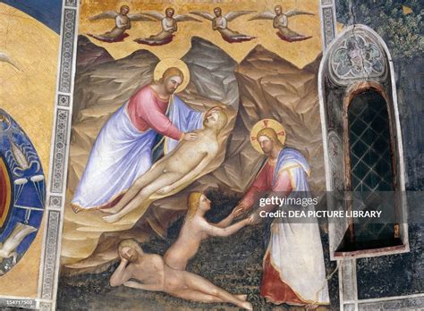 The creation of Adam and Eve, scene from Stories of Genesis,... News Photo - Getty Images