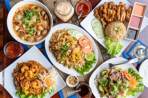 Americanized Thai Food Stock Photo | Adobe Stock