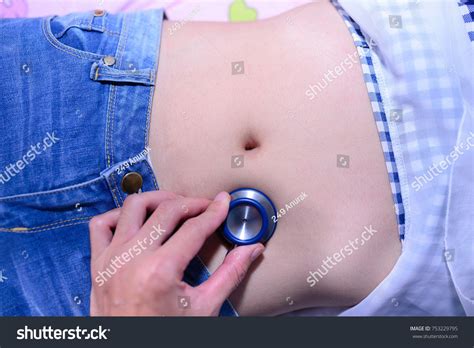 Bowel Sounds Assessment Stethoscope Abdominal Assessment Stock Photo 753229795 | Shutterstock