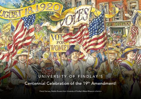 Celebrating 100th Anniversary of Women’s Suffrage Movement – University of Findlay's Mazza Museum