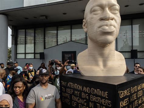 George Floyd statue unveiled in Brooklyn | PIX11