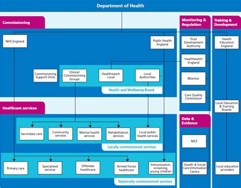 Structure of the NHS (NHS England, 2014b) | Download Scientific Diagram