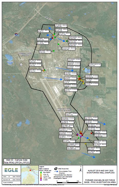 PFAS Response - Chippewa County, Kinross Township, Kincheloe Air Force ...