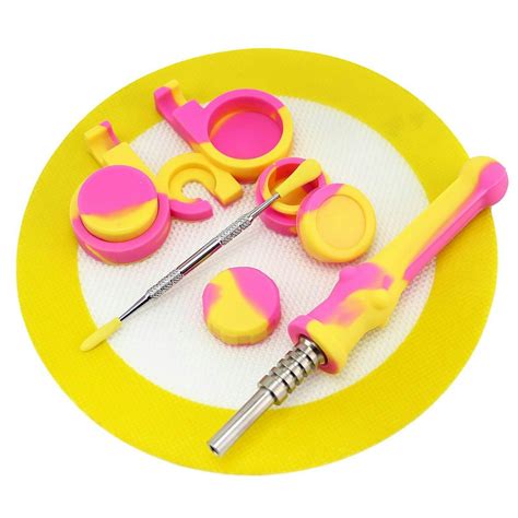 INHALCO: Silicone Honey Straw Kit With Dab Mat | Leafly