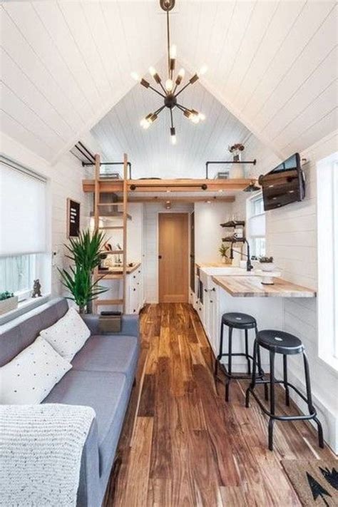 Rustic Tiny House Interior Design Ideas You Must Have 36 – TRENDECORS