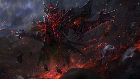 Free download | HD wallpaper: Dota, DotA 2, Armor, Dark, Demon, Shadow ...