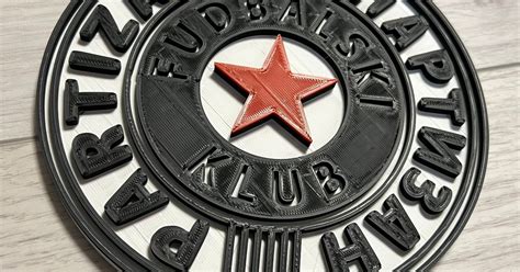 FK Partizan logo emblem by m2xj | Download free STL model | Printables.com