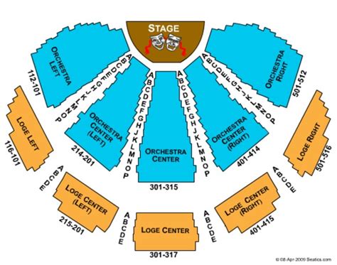 Vivian Beaumont Theater Seating Chart