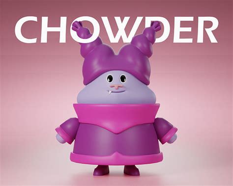 Chowder 3D character Free model free 3D model | CGTrader