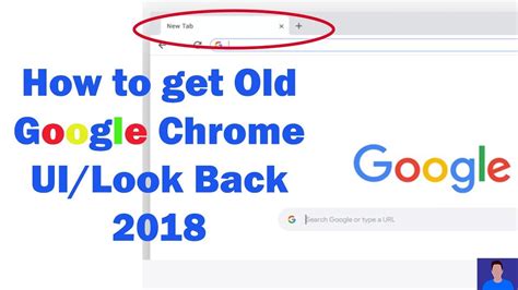 How to Get Old Chrome UI/Look Back 2018 - YouTube