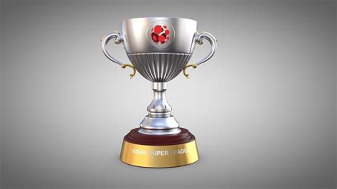 ISL football Trophy 3D model | CGTrader