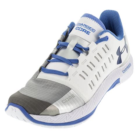 Tennis Express | UNDER ARMOUR Women`s Charged Core Shoes White and Water