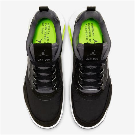 Jordan Air Max 200 Black Volt CD6105-007 Release Date - SBD