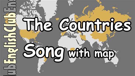 The Countries Song - YouTube