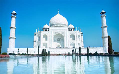 Taj Mahal 4K - Wallpics.Net