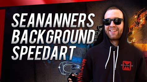 Seananners | Background Speedart! - YouTube