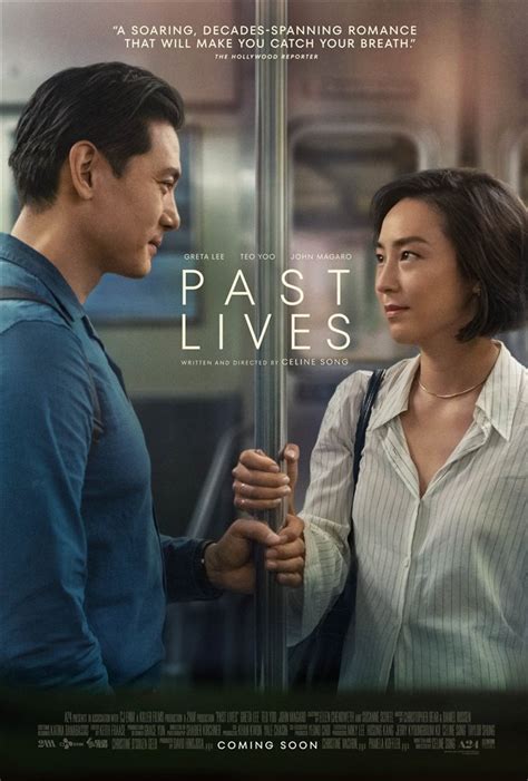 Past Lives movie large poster.