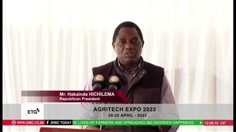 President HAKAINDE HICHILEMA says innovation and right policies are key ...