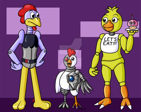 Robot Chickens by hotcheeto89 on DeviantArt