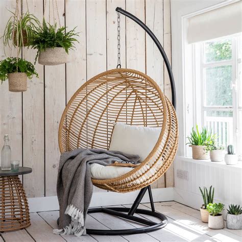 All Weather Bamboo Hanging Nest Chair By all things Brighton beautiful | notonthehighstreet.com